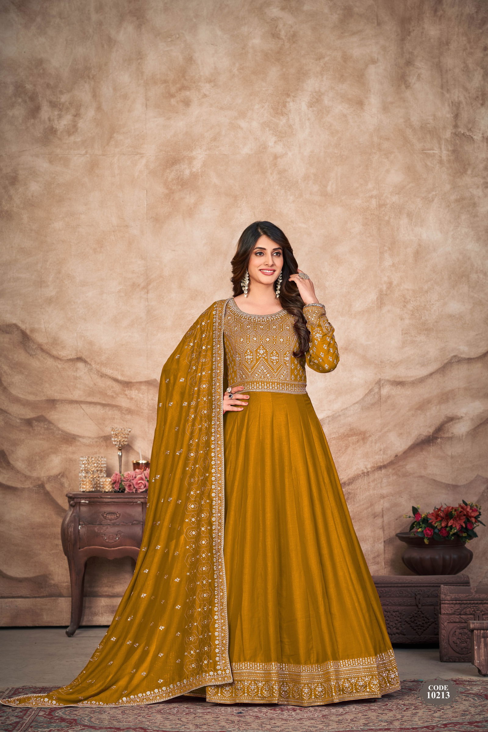 Anjubaa Vol 21 Heavy Anarkali Wedding Salwar Suit